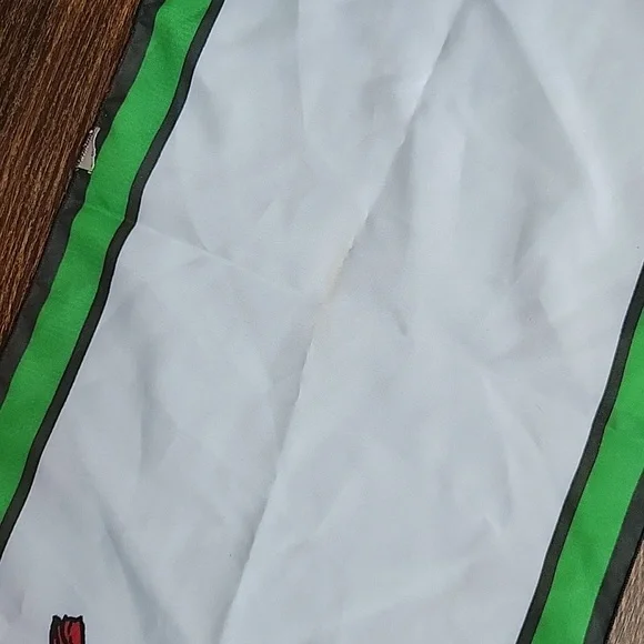 Floral Poppy Scarf 42 in. - Picture 3 of 4